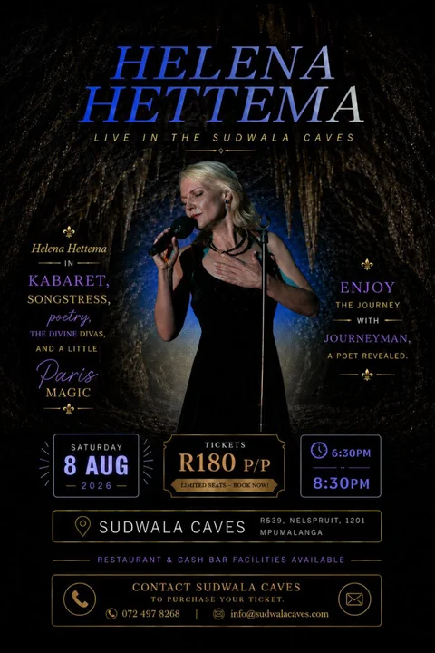 Helena Hettema at Sudwala Caves