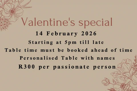 Valentine's Special | Sudwala Experience